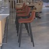 Flash Furniture 30" Cognac LeatherSoft Barstools, PK 2 CH-212069-30-BR-GG